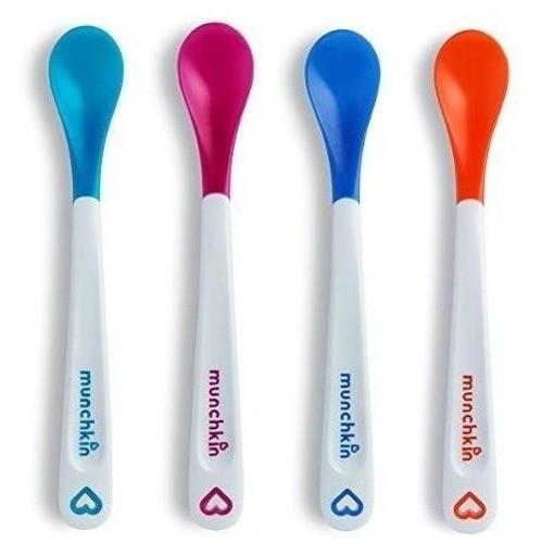 Munchkin Cucharas Candentes De Seguridad Para Bebes, 4 Unid 0