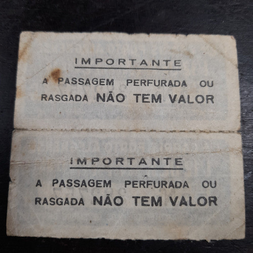 Carris Porto Alegre Vale Transporte Bonde 1966 Dois Original 1