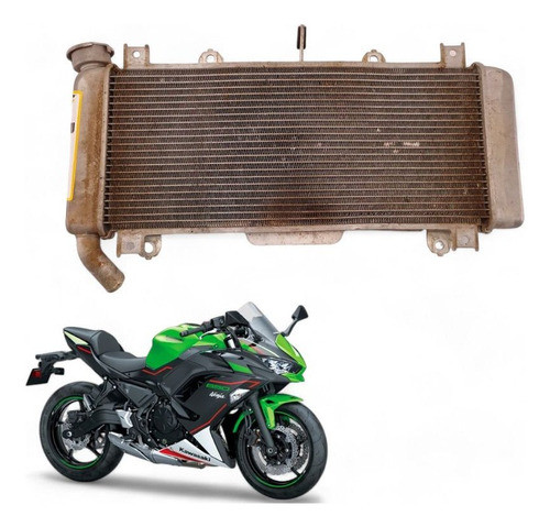 Radiador Kawasaki Ninja 650 2022 Com Avaria 0