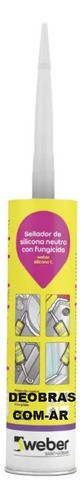 Weber Silicona C Sellador Silicona Neutra Fungicida Cotizac 0