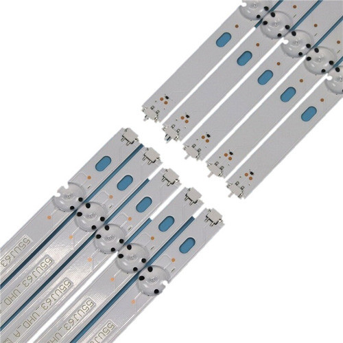 Kit Tiras De Led LG 55uj6320 Nuevas Aluminio / Pegamento 0