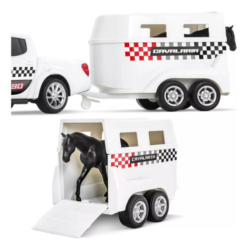 Caminhonete Carreta Cavalaria Carro De Policia Pick Up Rx 1