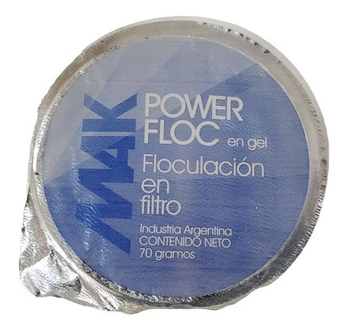 Mak Power Floc Floculante Gel Para Flitros (capsula X 70g) 0