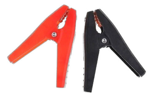 Cocodrilo Plástico De 2 X 90mm 100a Pinzas De Coche Batería 1