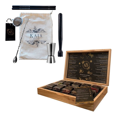 Mixologia Botanica Caja Kaia X10 Botanicos Bartool Kit 0