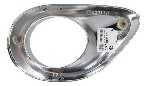 Aro De Faro Auxiliar P/ Honda Cr-v 2005 2006 2007 Crom Izq. 1