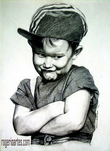 Retratos Desenho Lapis Grafite Ou Pintura Foto Encomenda 1