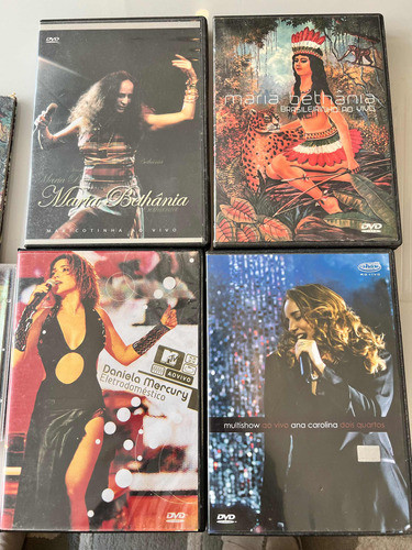 Vendo Lote De Dvd Y Cd Música Brasileña 1