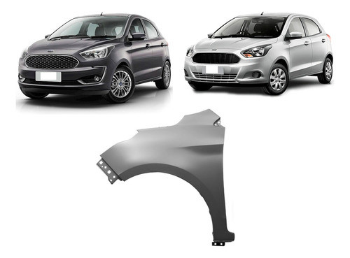 Guardabarro Delantero Ford Ka 2016 2017 2018 Izquierdo 0