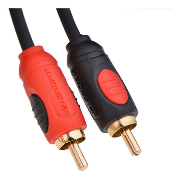 Cable Rca Monster M100 2 Canales 1 Metro Audio Amplificador 1