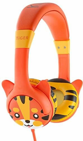 Kidrox Tiger-ear - Auriculares De Diadema Para Niños (volum 1