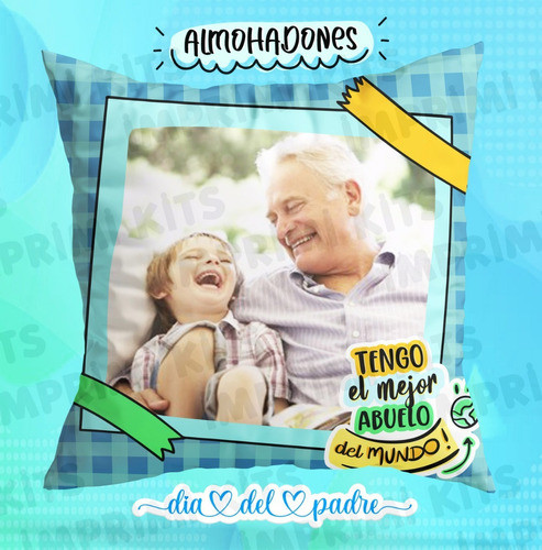 Diseños Almohadones Dia Del Padre Sublimar Fotos Y Frases #4 0