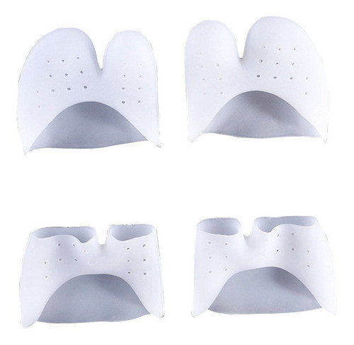 2 Pares De Protetores De Dedo Do Pé Talas De Dedo Do Pé Sepa 0