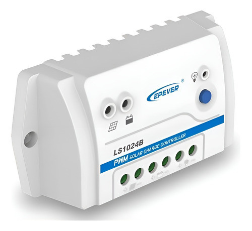 Regulador De Carga 12/24v 10a Pwm P/sistemas Solares Eperver 0