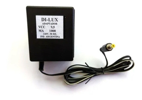 Fuente Dilux F4 Para Teclados Casio Línea 9,5v - 1 Amp 0