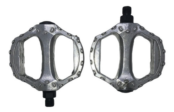 Pedales Bicicleta Playera Aluminio Rosca 1/2 - Star Cicles 0