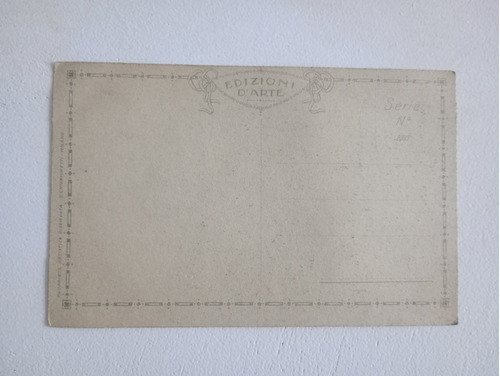 Tarjeta Postal Antigua. Edizioni D'arte Serie N 2333 1