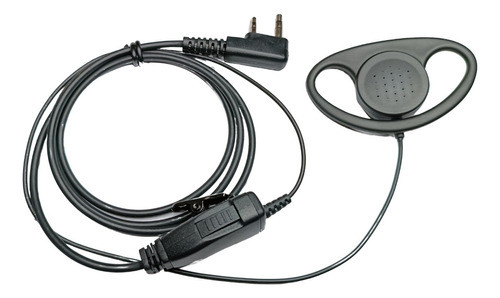 Fone Tipo D Inline Ptt P/ Rádio Baofeng Uv5r Vertex Vz30 0