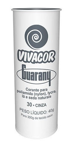 Corante Para Tingir Vivacor Guarany 40g 30 - Cinza 0