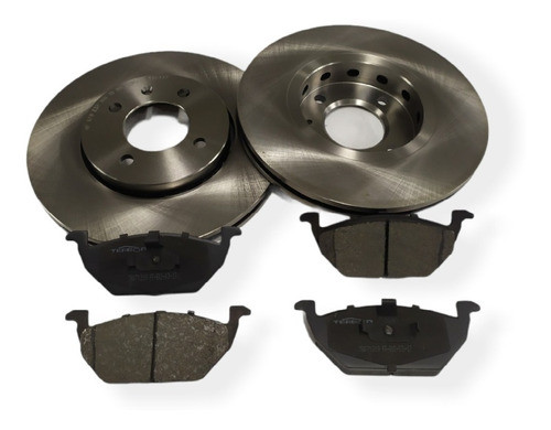 Cambio Discos Y Pastillas Freno Volkswagen Gol G7 1