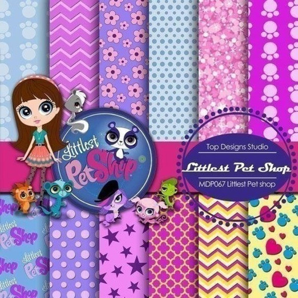 Kit Imprimible Fondos Clipart - Little Pet Shop 1 Kit Imprimible Fondos Clipart - Little Pet Shop 1