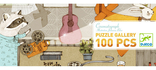 Puzzle Cinematógrafo - Djeco - Dj07608 - 100 Piezas 1