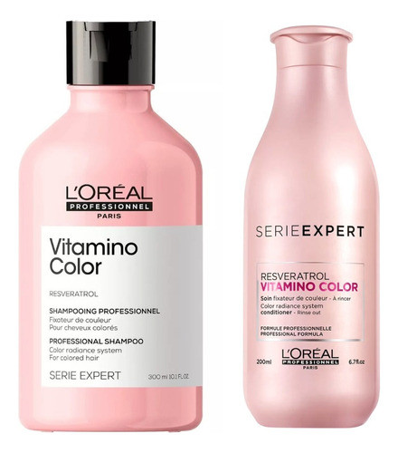 Shampoo + Regalo Acondicionador Vitamino Color Loreal 0