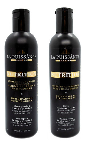 La Puissance Kit Argan Shampoo + Enjuague Pelo Seco Local 0