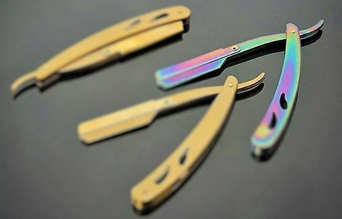 Navaja 3 Tres Cuerpos Barbero Tornasolada 1