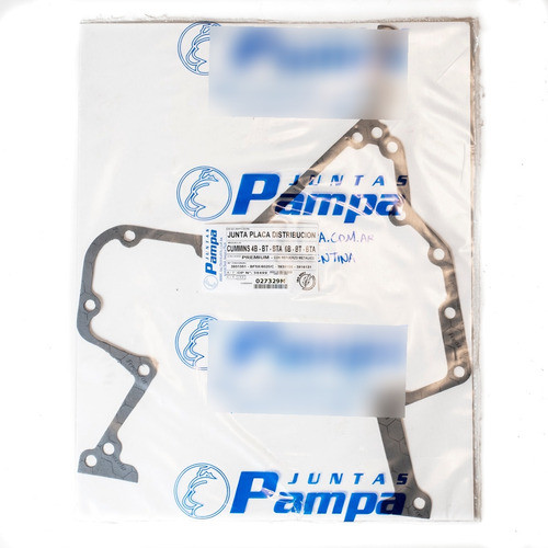 Junta Placa Distribución Motor Cummins 4b - Bt - Bta 0