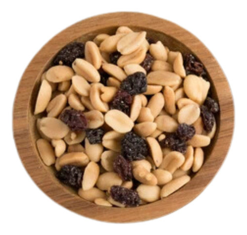 Frutos Secos 1kg Mani Tostado Sin Sal + 1kg Pasas De Uvas 0