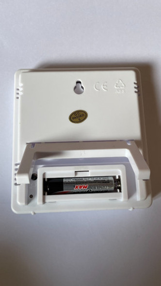 Medidor Digital Termometro Higrometro Humedad Interior Reloj 1