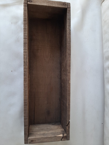 Cajon Antiguo Madera 40x14x10cm.leer Descripcion. 1