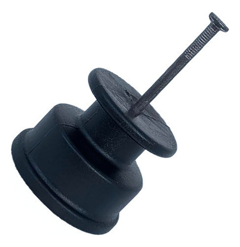 300 Un Isolador Cerca Elétrica Tipo Roldana 36x36 Preto 0