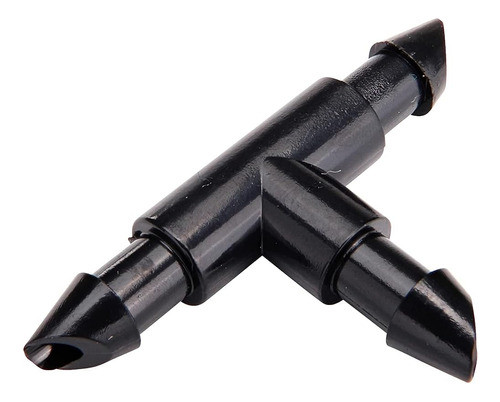 Raindrip R307ct 5-count 1/4-inch Double Barbed Tee, Negro 0