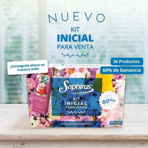 Kit Inicial Saphirus 36 Productos, Exquisitas Fragancias!!! 1