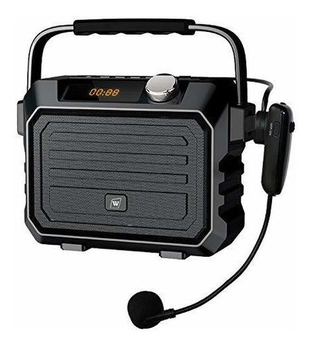 Sistema De Altavoces Portátil Micrófono Con Auriculares, Peq 0