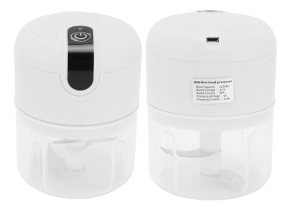 Copo De Plástico Usb Recarregável 1300mah St, Picador De Alh 0