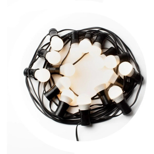 Guirnalda  Patio Terraza Exterior Led Opal Cálida 3w 5 M 1