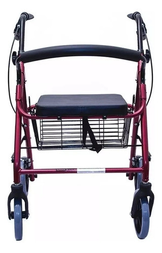 Andador Ortopédico Adulto Plegable Con 4 Ruedas De 8 PuLG. 1