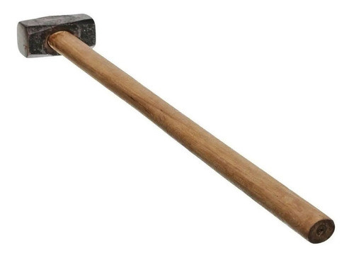 Maza Martillo Albañil 5000 Grs Forjada Cabo Madera 5 Kg 1