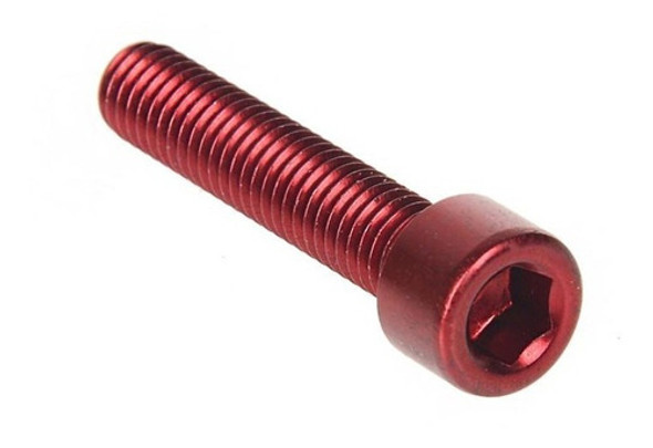 Tornillo P/tapa Juego Direccion Xon Bicicleta Al7075- Rojo 0