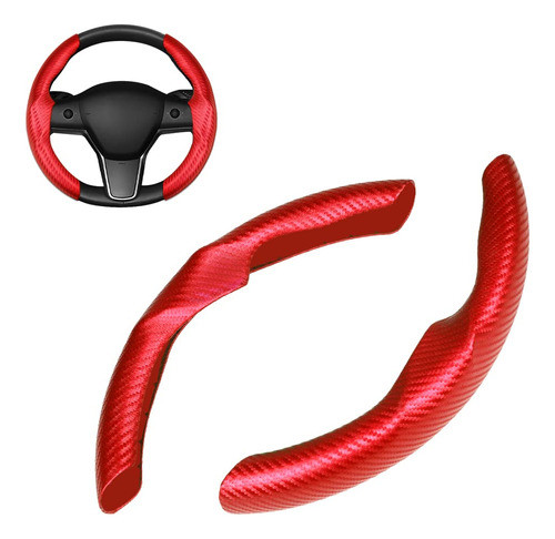 Cartist Funda De Volante De Fibra De Carbono Personalizada P 0