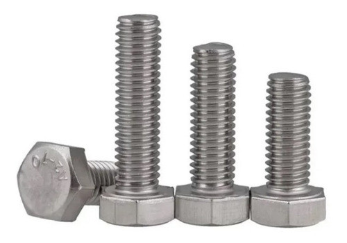Parafuso Sextavado M4x20 (chave 7) Aço Inox M4 X 20 - 100un 0