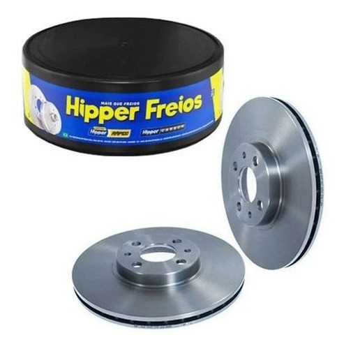 Par Disco Freio Dianteiro Ventilado Palio Strada Doblo Hf30 0