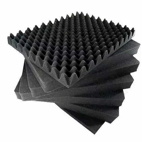 Espuma Acústica Kit C/10 Placas 50cmx50cmx3,5cm Promoção 1
