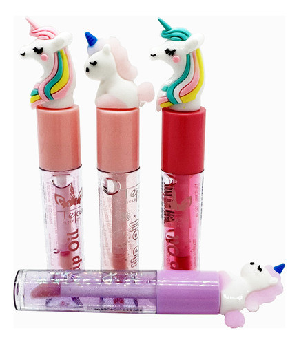 Brillos Unicornio X 4 Unid Saborizados!! 0