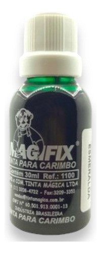 Tinta Carimbo Papel Couche  30 Ml 0