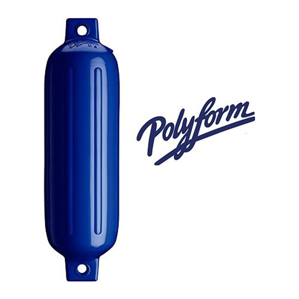 Defensa Náutica Polyform Noruega Azul 170x585 Mm 1.4 Kgs 1