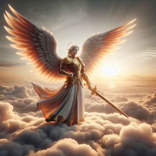 Obra De Arte Digital Ángel Umabel_v2 50x50cm Pieza Única 0
